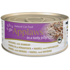 Applaws Mackerel with Seabream in Jelly For Cats 啫喱系列 – 鯖魚&鯛魚貓罐頭 70g
